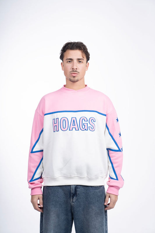 PINK LYRA CREWNECK